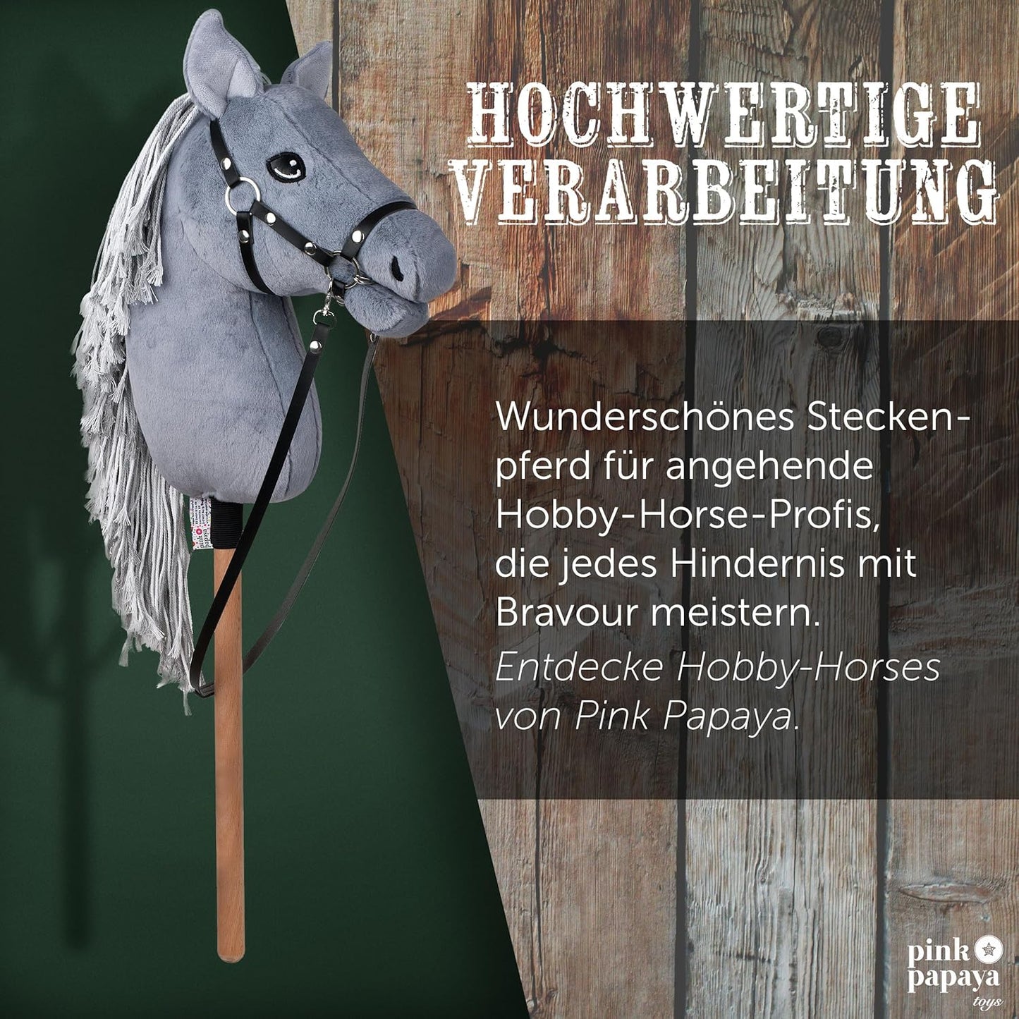 Hobby Horse Ronja mit Halfter und Trense, Ronja Medium