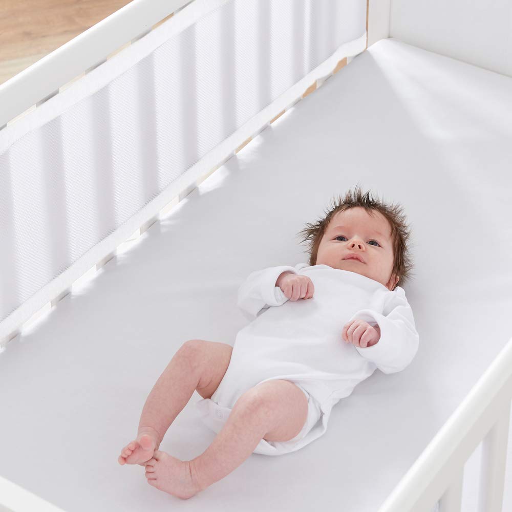 Atmungsaktive Babybettumrandung