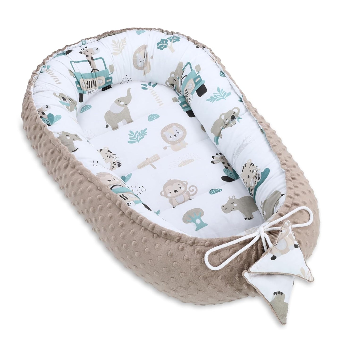 Babynestchen Afrika, 90x50 cm (1er Pack) Afrika Khaki