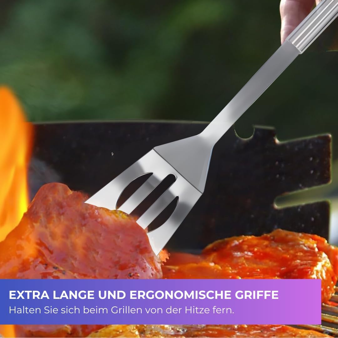 18-teiliges Grillbesteck-Set