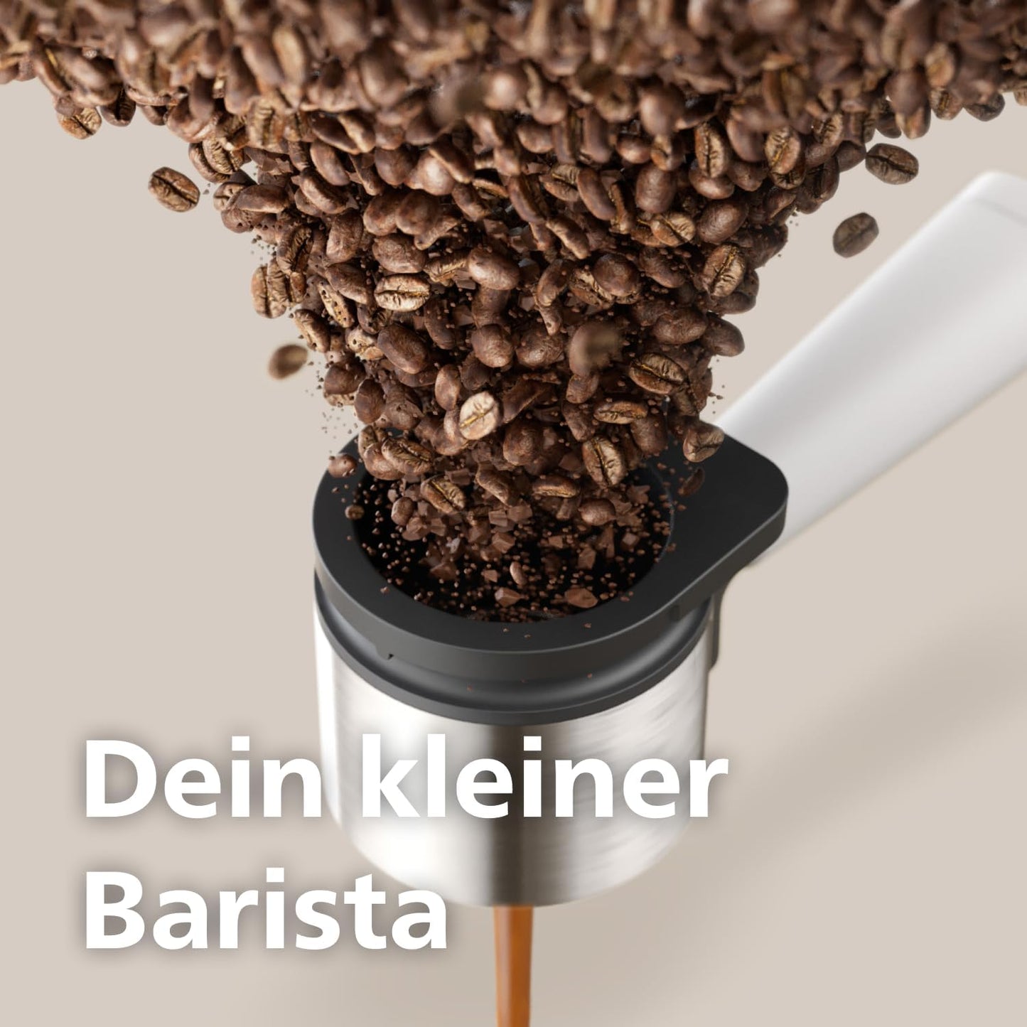 Baristina Espressomaschine mit Mahlwerk