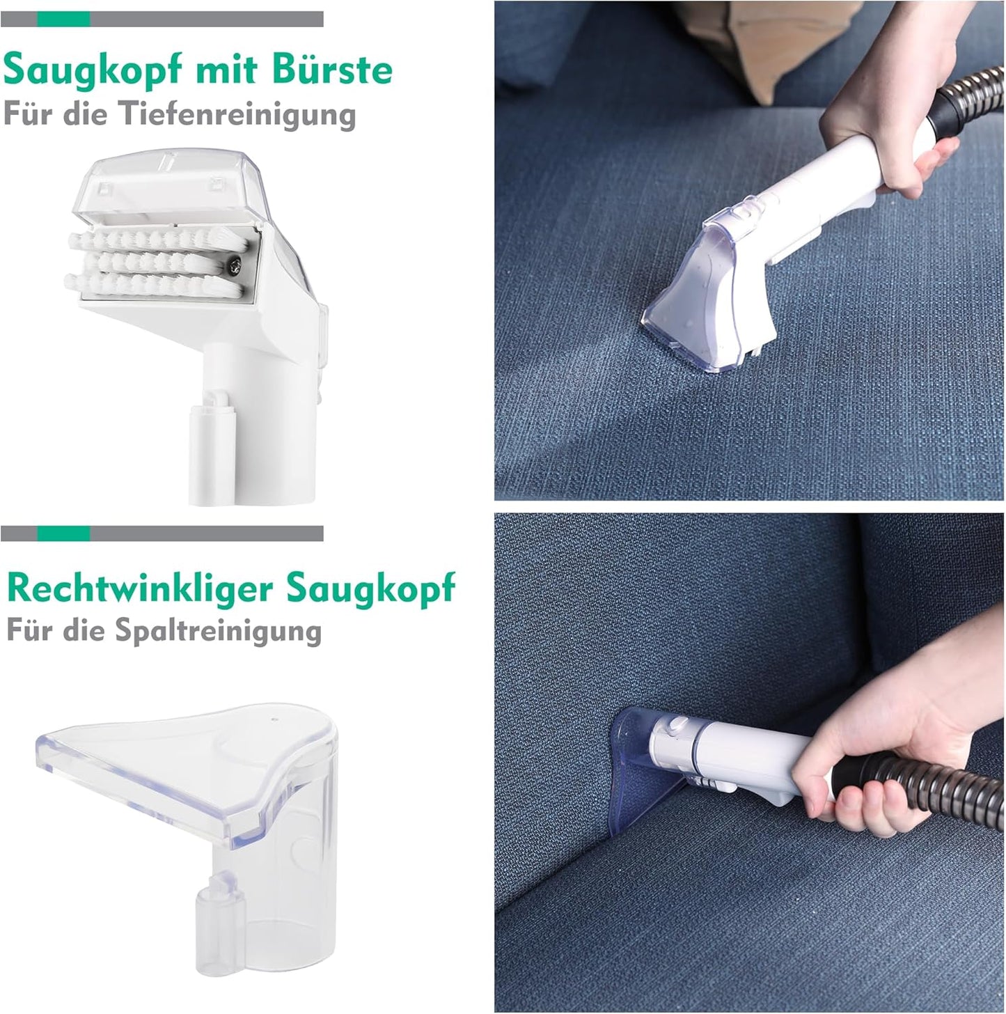 Waschsauger für Teppich & Polster