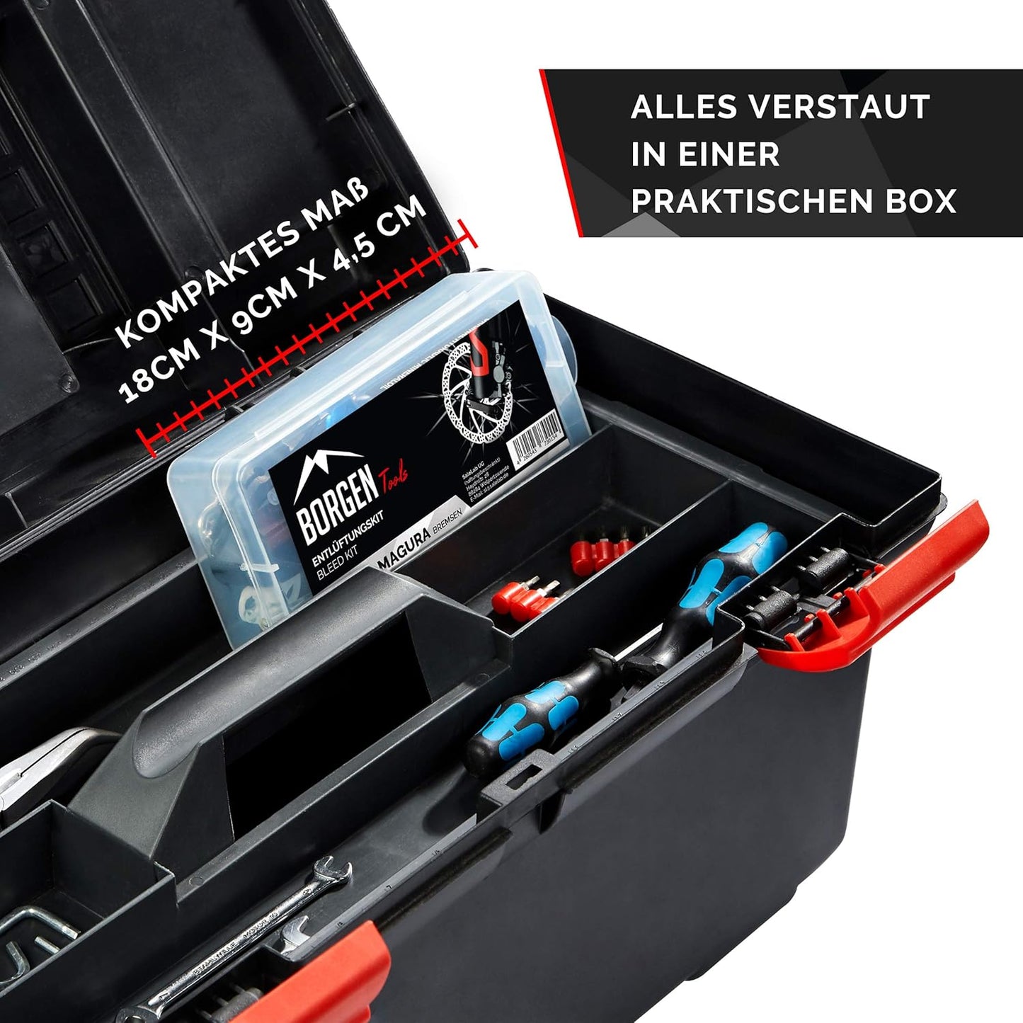 Entlüftungskit für Magura-Bremsen