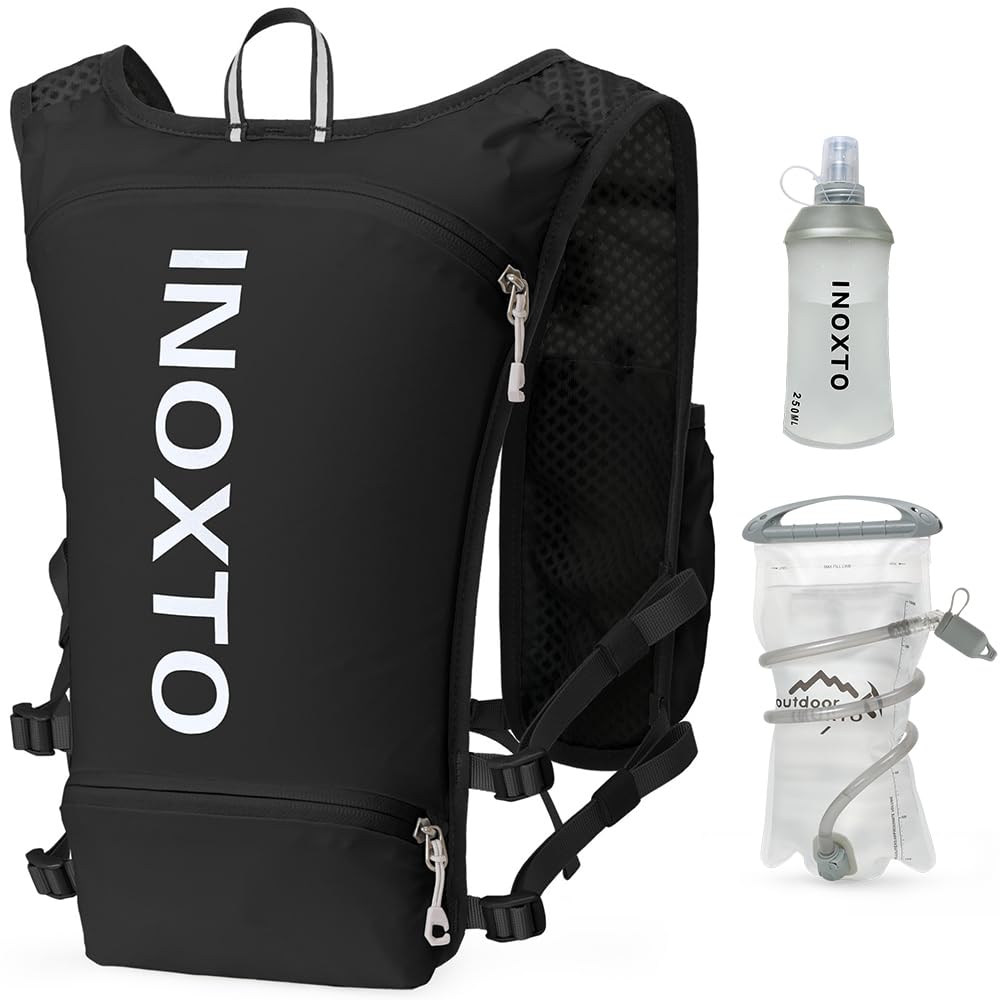 Trinkrucksack, schwarz weiss Standard