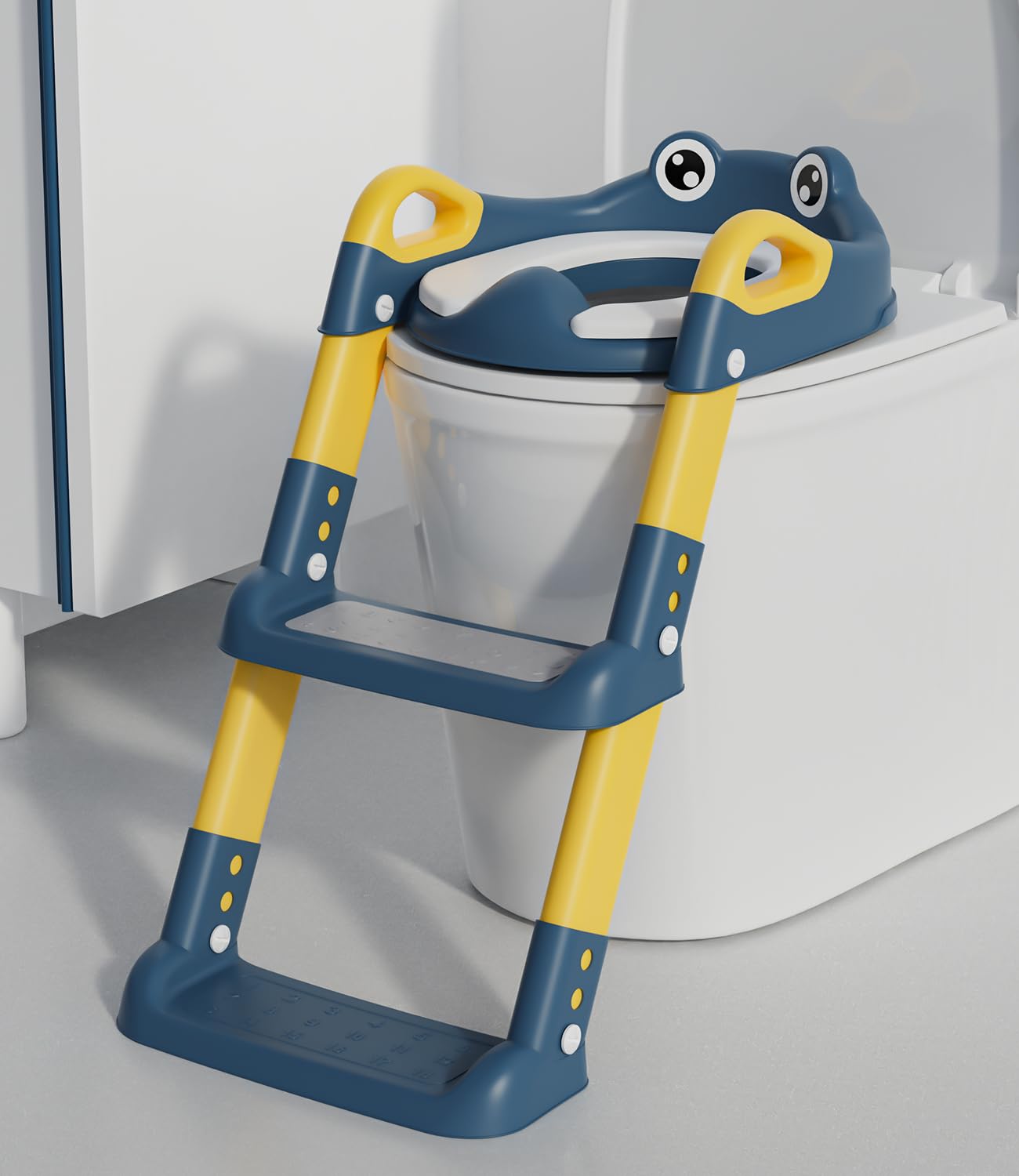 Toilettensitz mit Treppe
