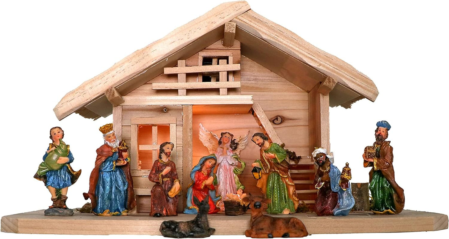 Weihnachtskrippe, F