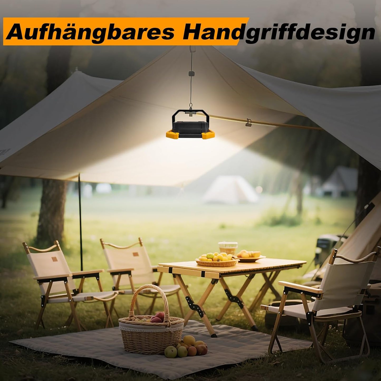 LED Akku Baustrahler