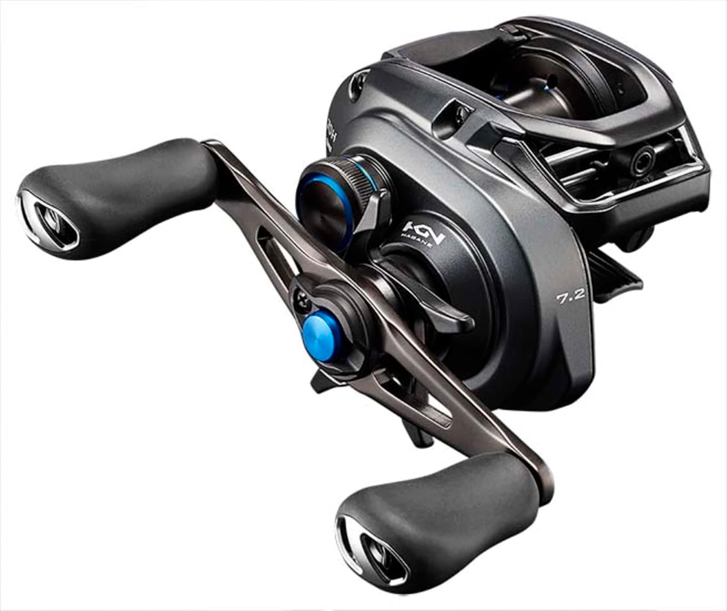 SLX MGL 70 Baitcast-Rolle mit niedrigem Profil, Übersetzung 8,2:1, Übersetzung: 8,2:1 | Grösse: 70 links