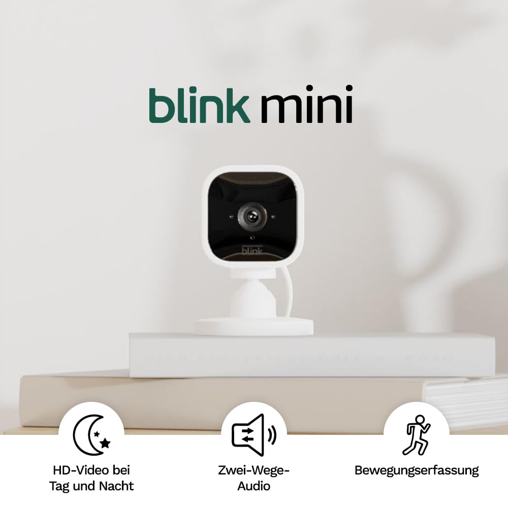 Mini Überwachungskamera-Set mit Nachtsicht und Zwei-Wege-Audio