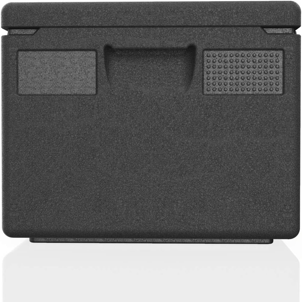 Thermobox GN 1/1 für Essen, Schwarz