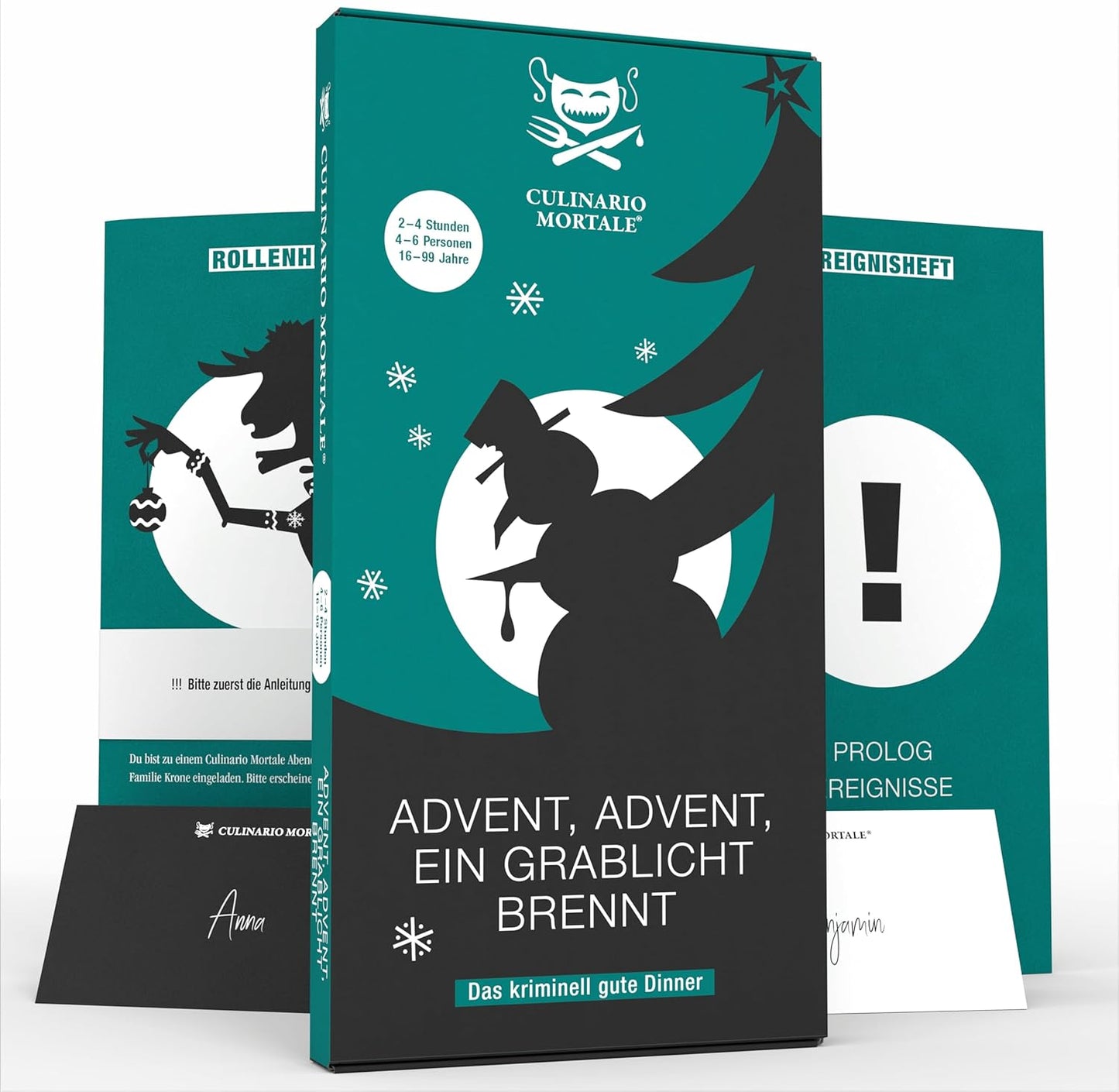 Advent, Advent, ein Grablicht brennt - Krimidinner
