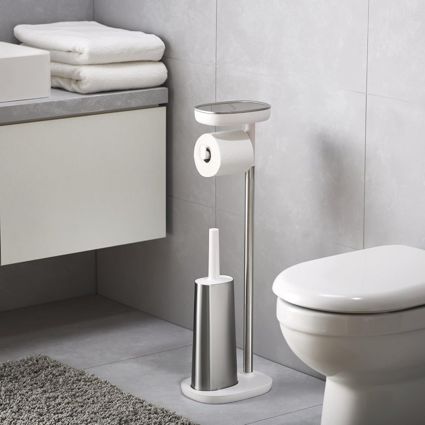 EasyStore Plus, Stand with Toilet Brush