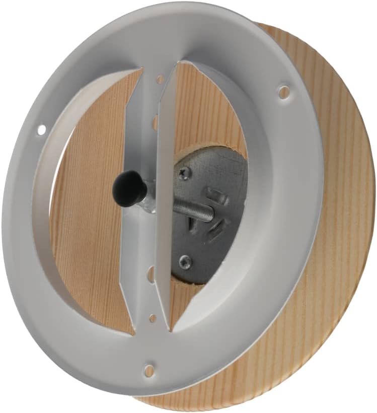 Tellerventil KD100 für Sauna, Ø 100mm Holz
