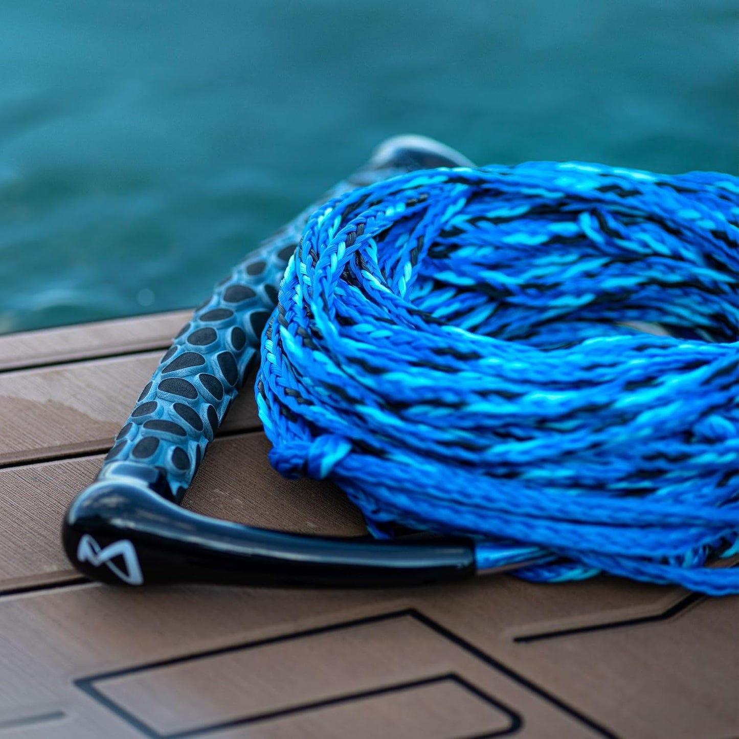 Wasserski & Wakeboard Leine Ergo EVA 75' 3-Loop, blau