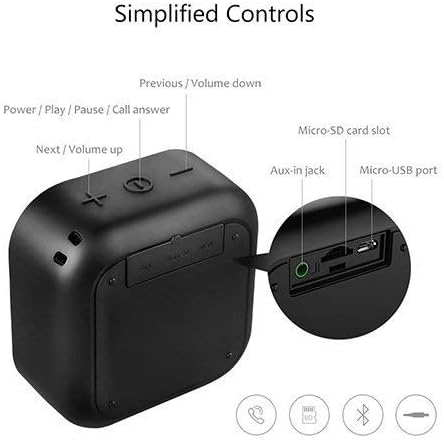 Mini-Bluetooth-Lautsprecher, A1-Schwarz