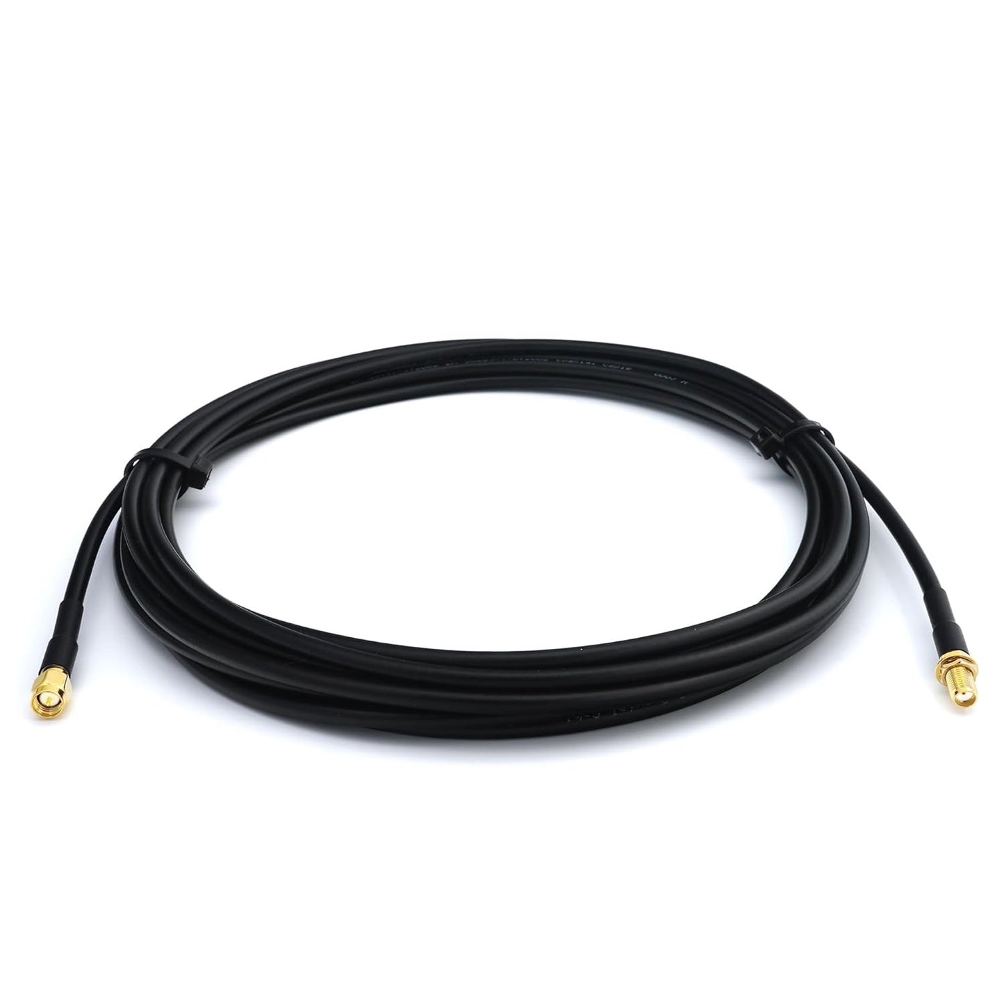 SMA Verlängerungskabel RG58/U für Antennen und Router, 6 m SMA Male / SMA Female