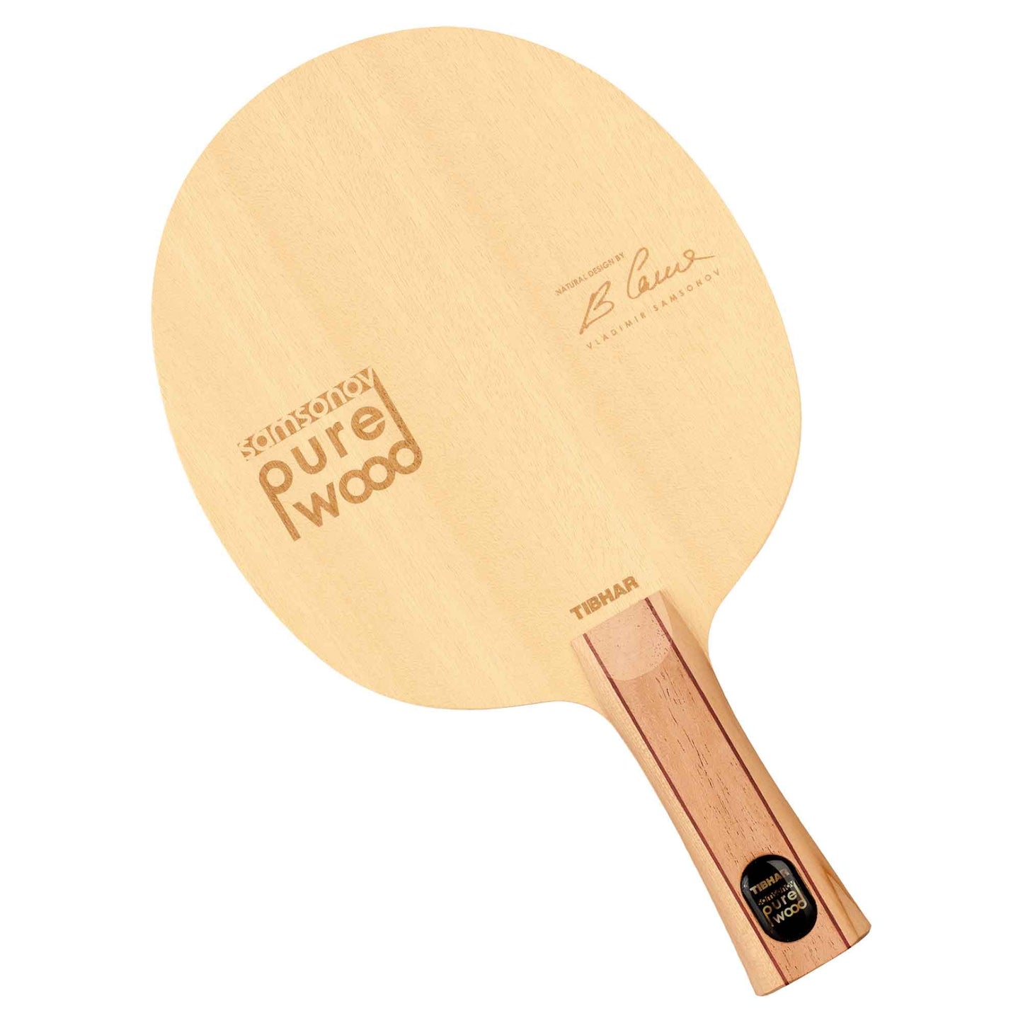 Tischtennisholz Samsonov Pure Wood, gerade