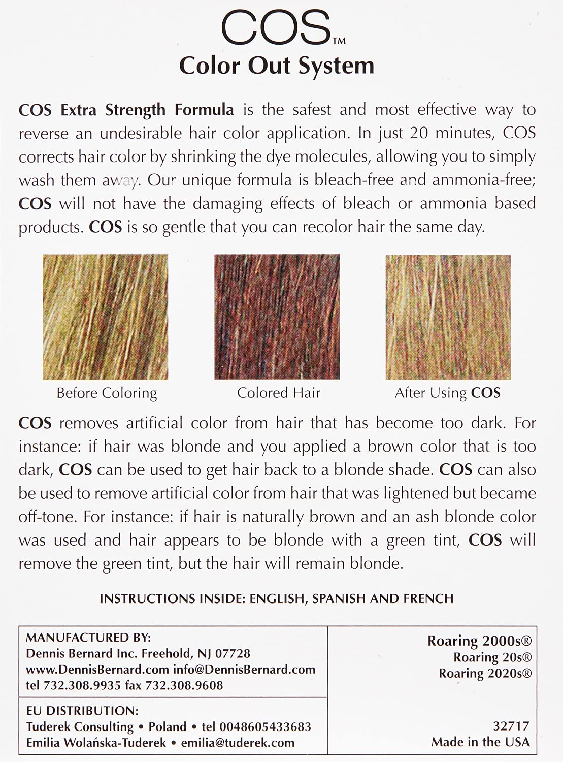 2er-Pack Color-Out-System Haarfarbentferner, 118 ml (2er Pack)
