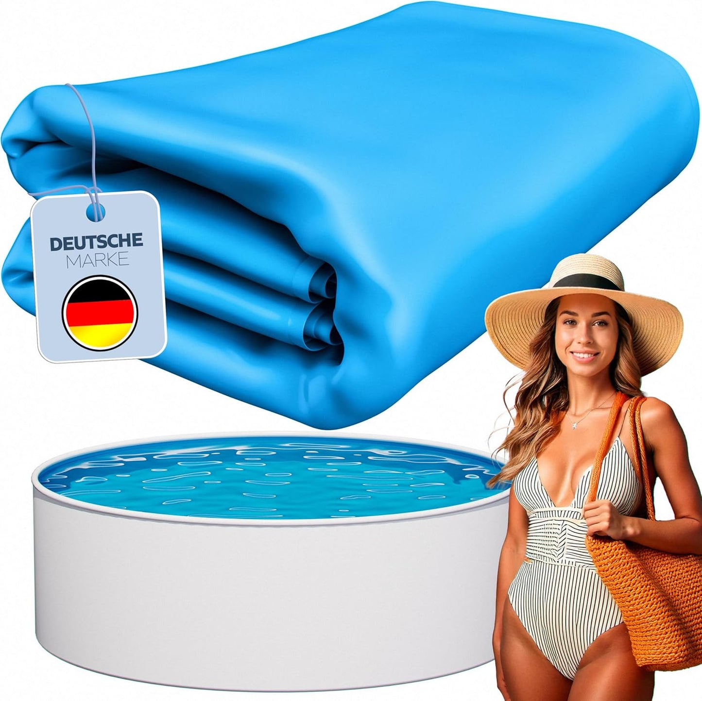 Poolfolie für Stahlwandpools