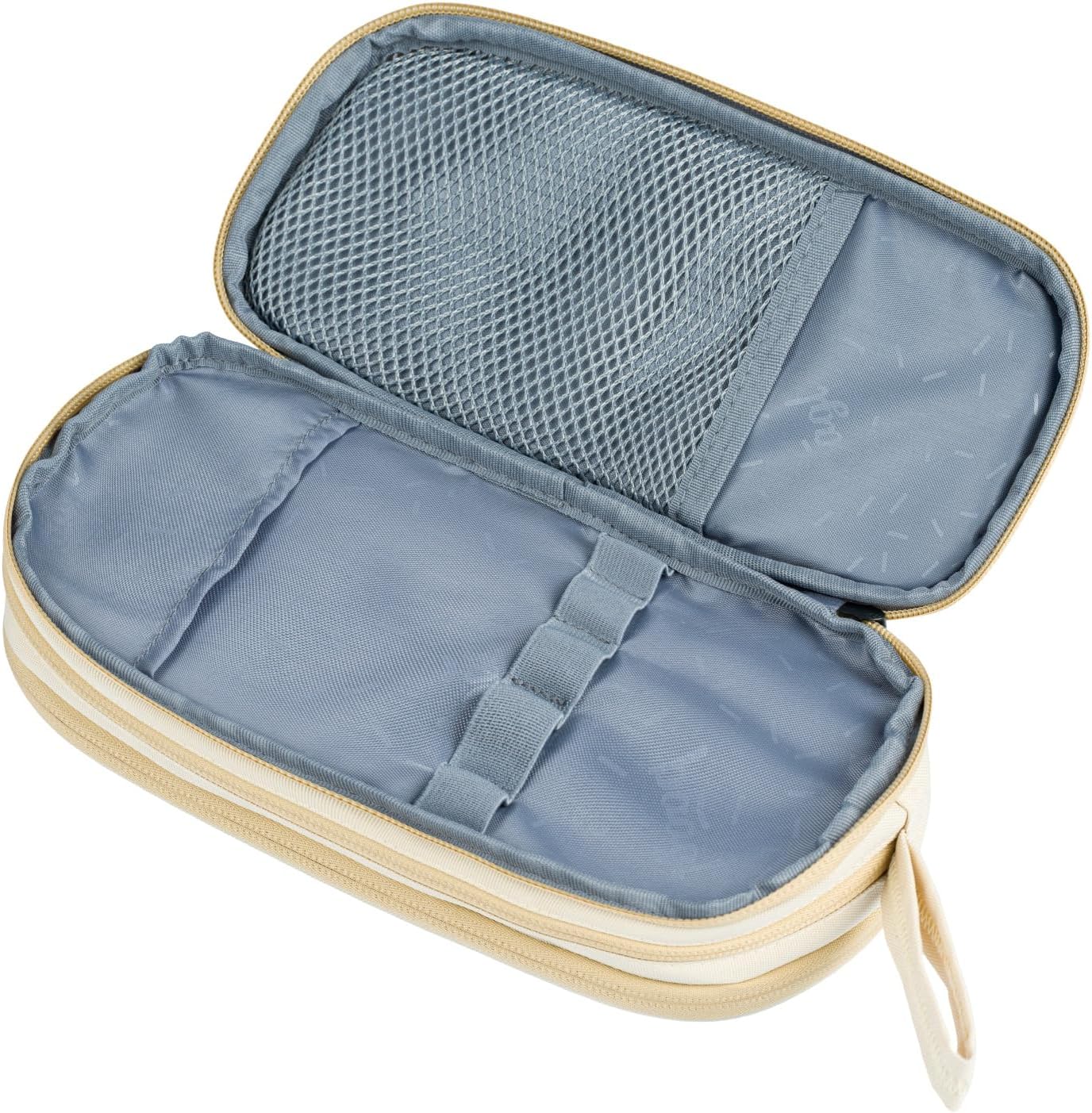 3-teiliges Schulrucksack-Set, Beige