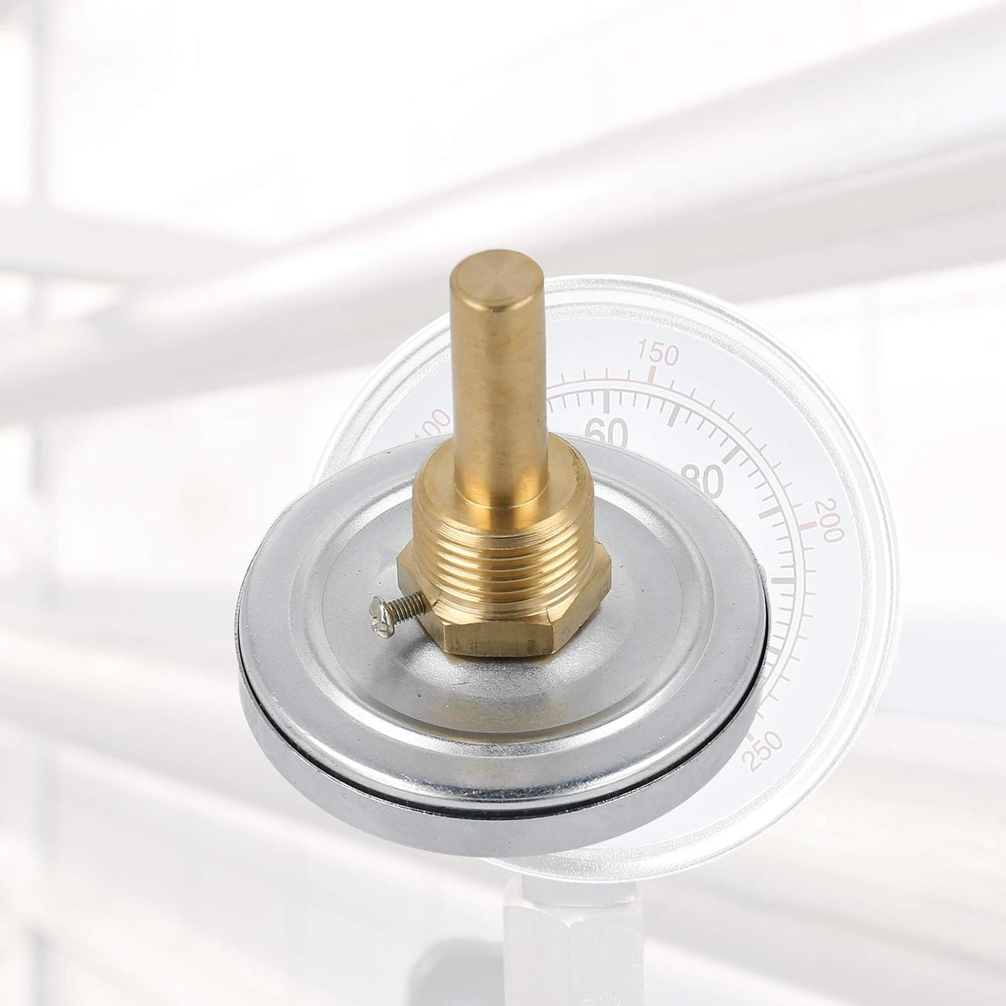 Heizungsthermometer mit Tauchhülse