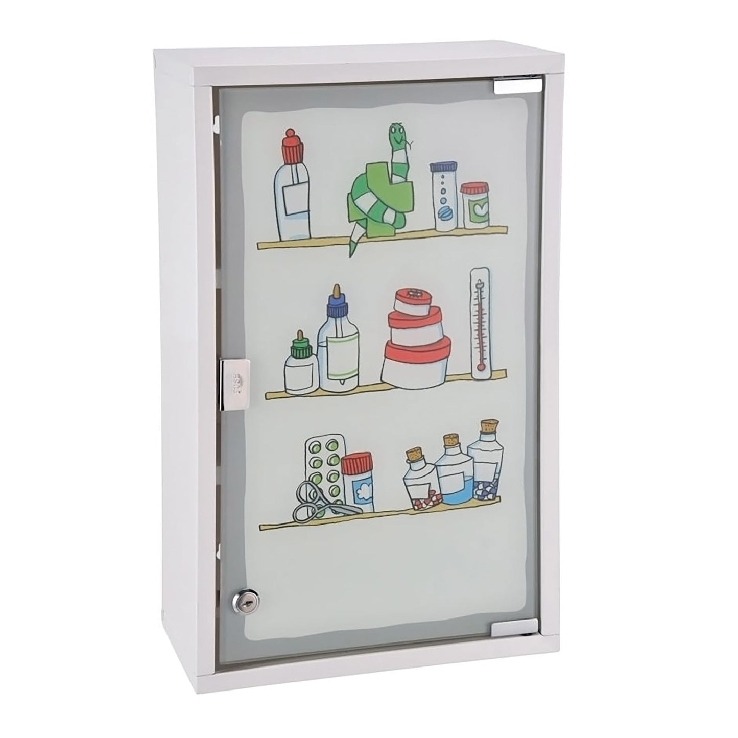 Medizinschrank, Bunte Arznei
