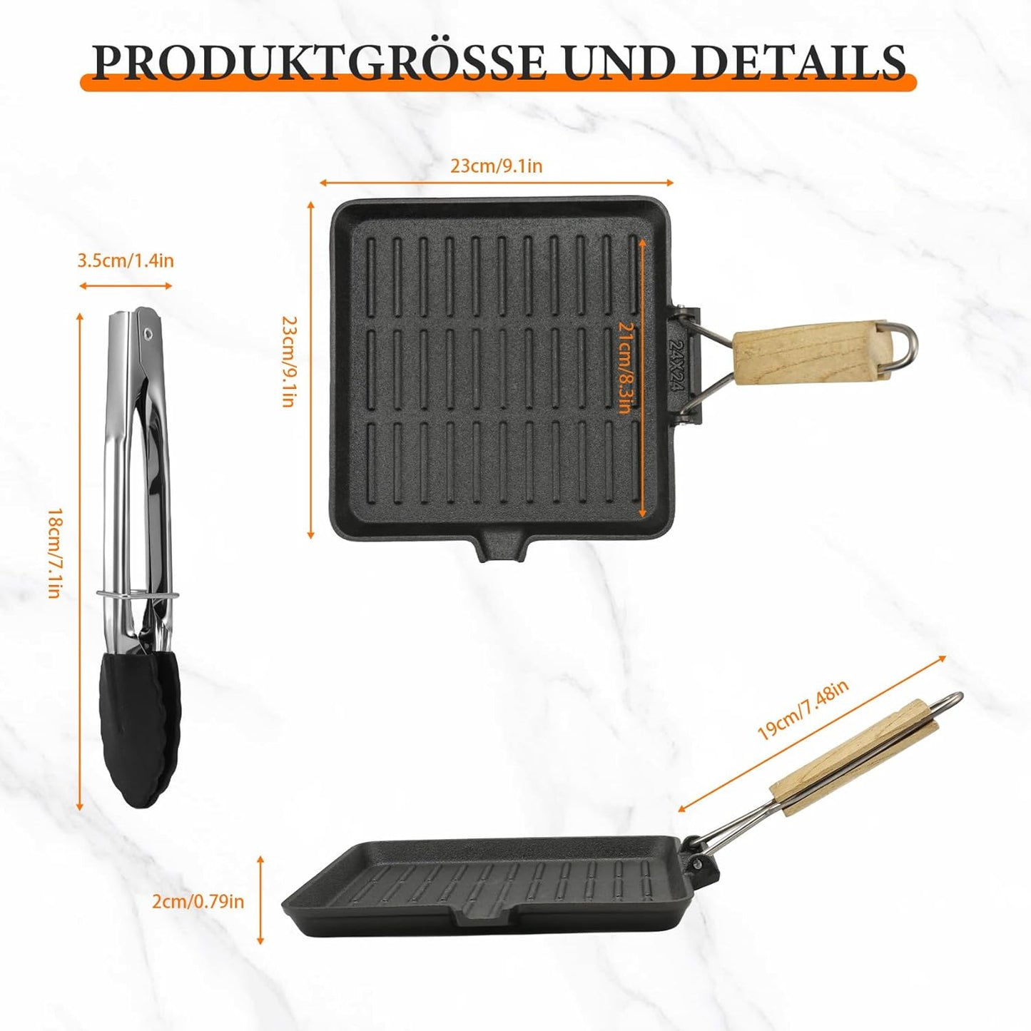 Steak- und Grillpfanne, Large