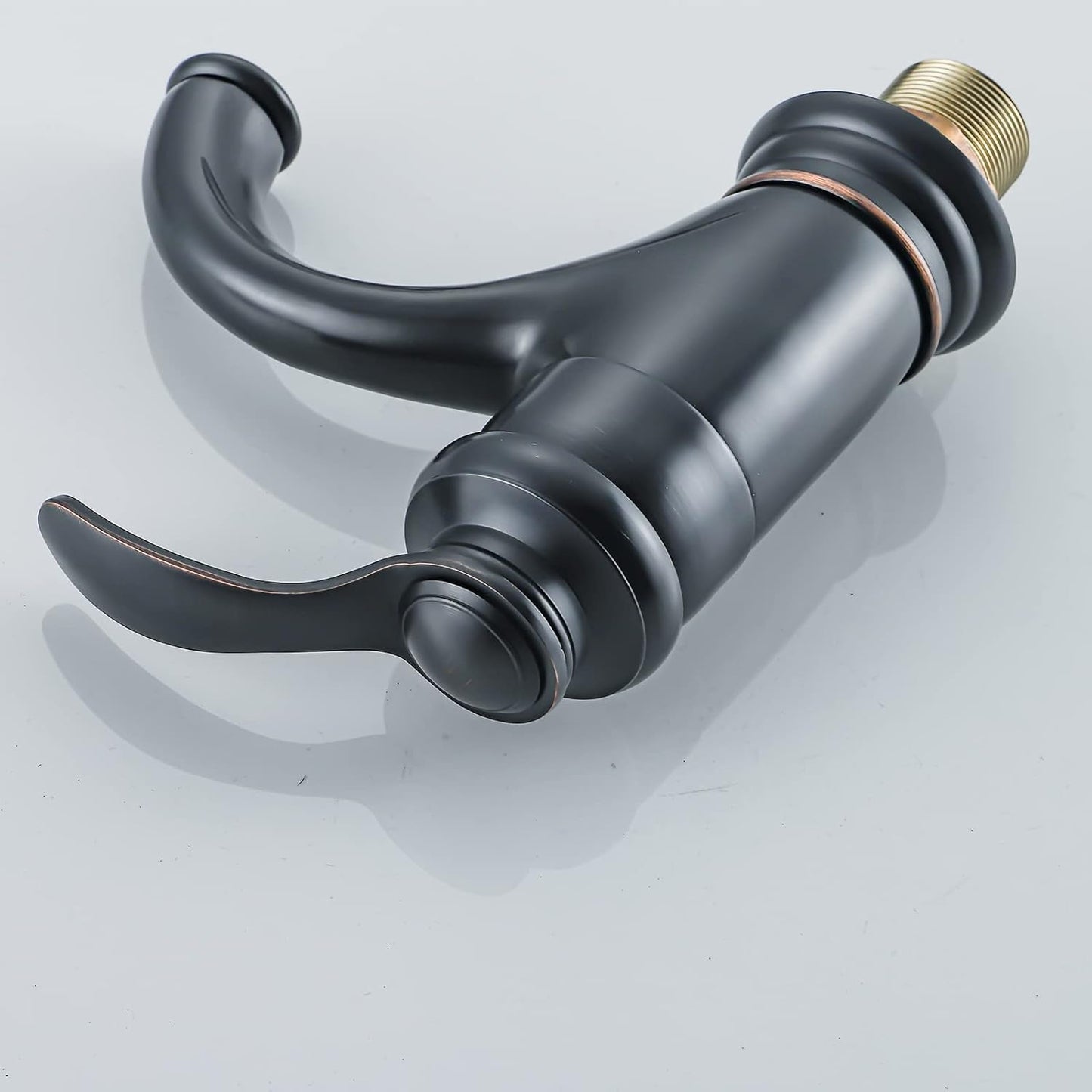 ‎LH-803 Retro Wasserhahn, Schwarz Öl Eingerieben Bronze Gebürsteter