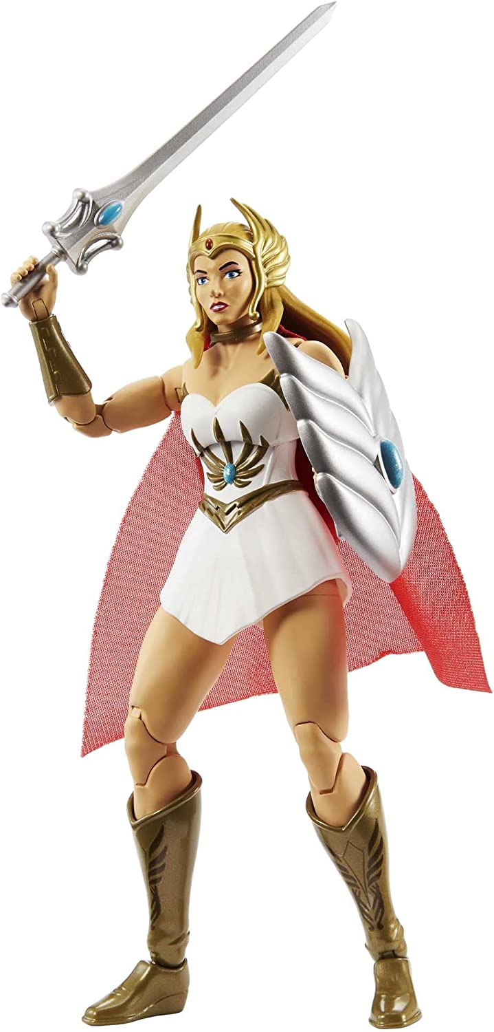 Masters of the Universe Masterverse New Eternia Deluxe She-Ra, Spielfigur, Mehrfarbig Single