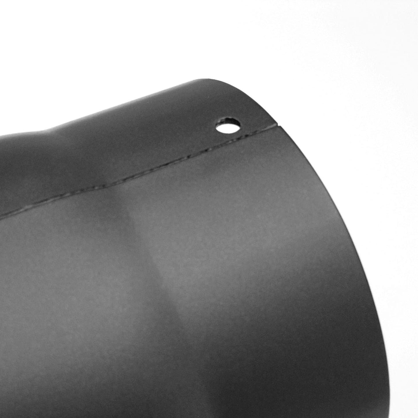 Rauchrohrbogen 90° zweiteilig ø120 mm, 120 Gussgrau