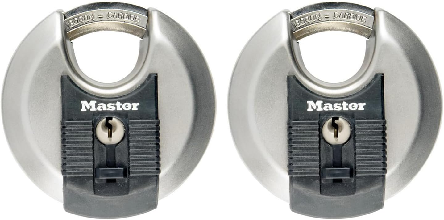 Disc-Vorhängeschloss M40EURT (2 Stück), Small + 2er-Pack Small