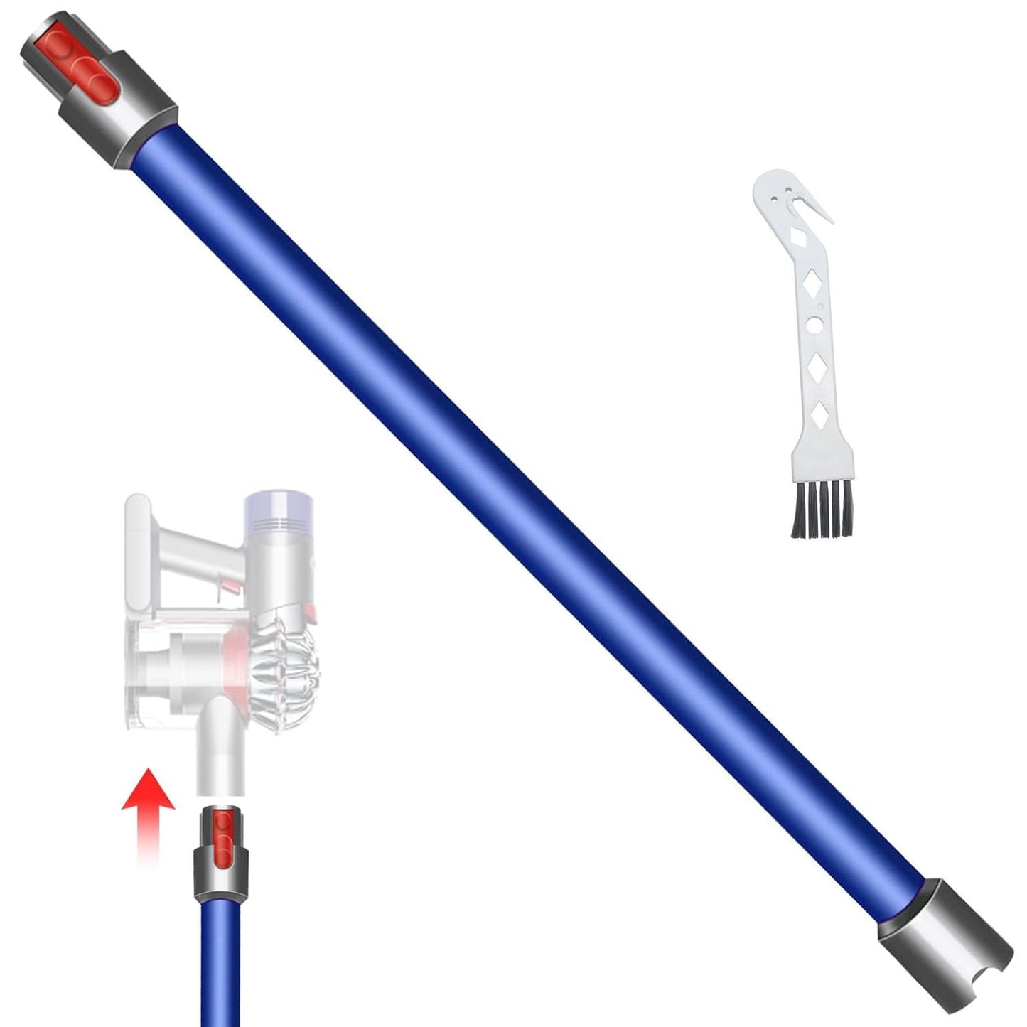 Staubsauger-Verlängerungsstange für Dyson, Blau