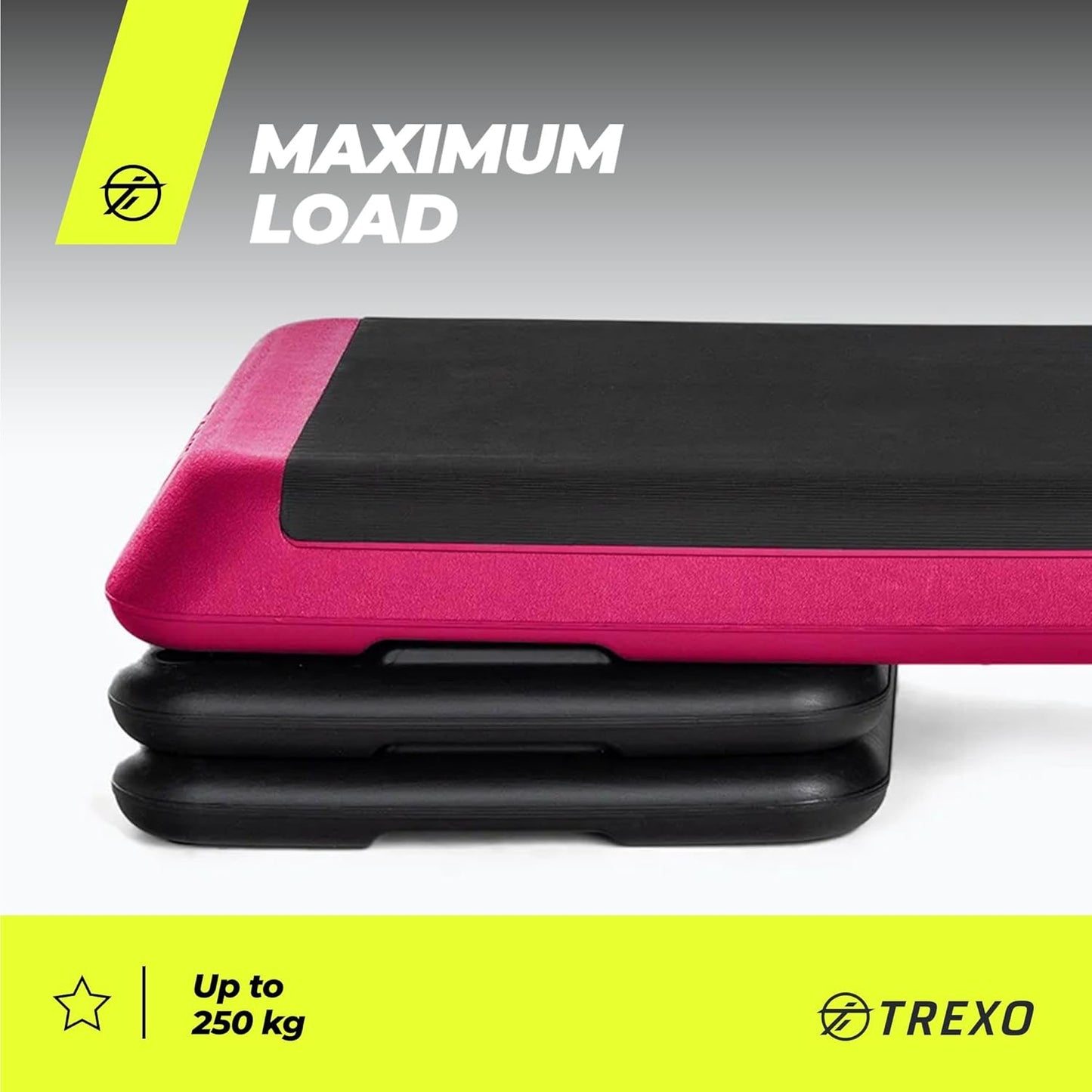 Aerobic Stepper für Cardio Fitness, Pink