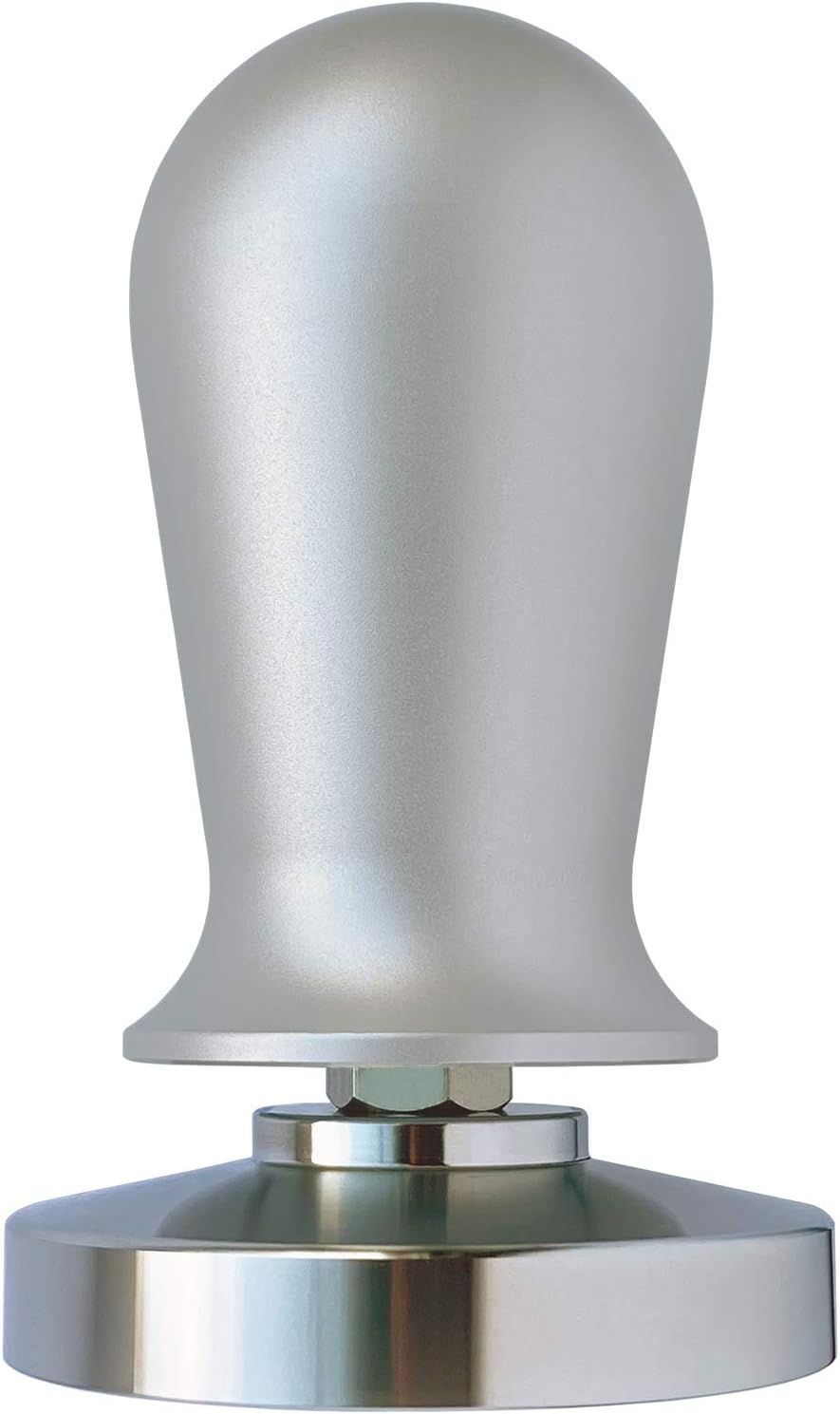 Espresso Tamper Perfetto mit Kalibrierung, 58.5 mm Silber