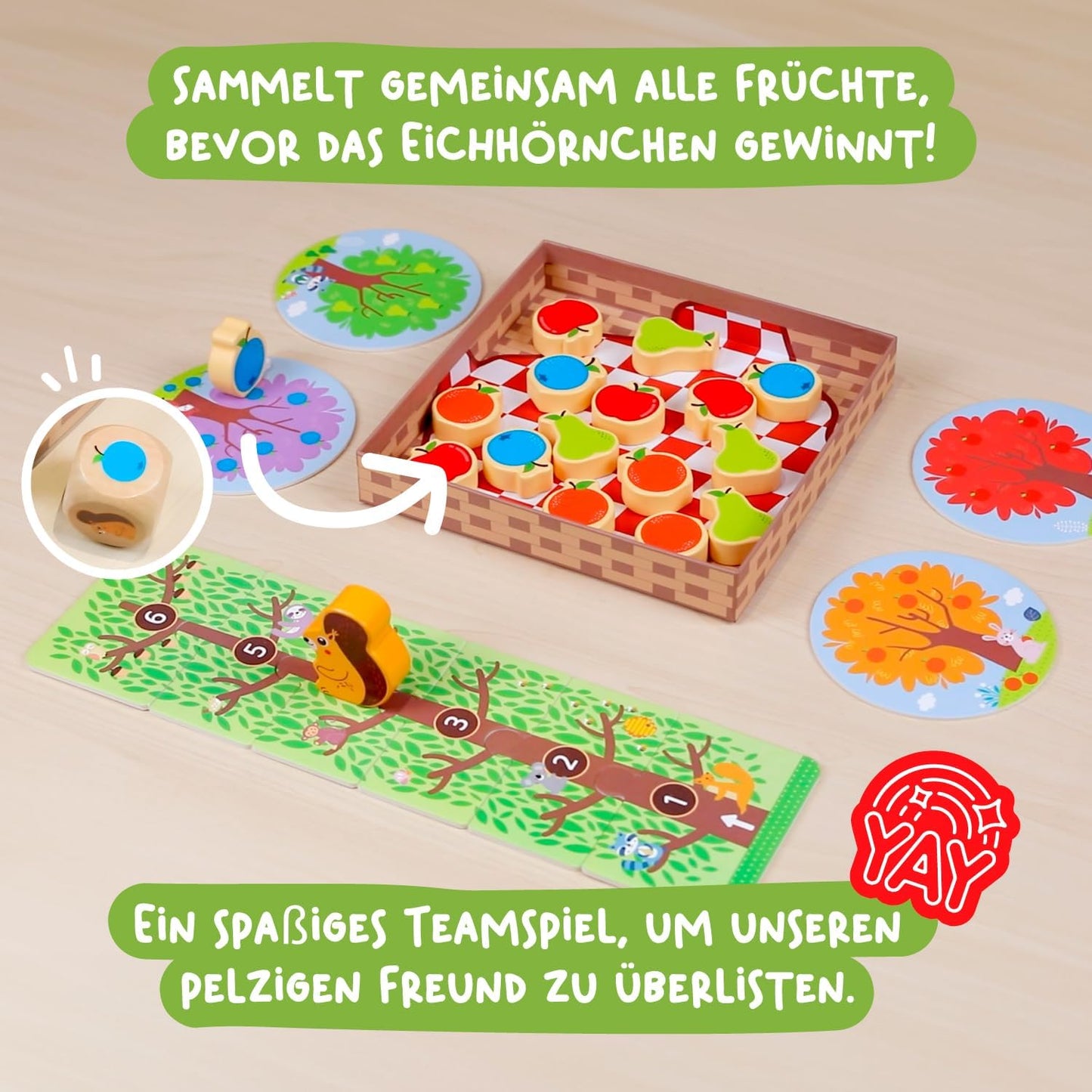Früchte-Sammelspiel