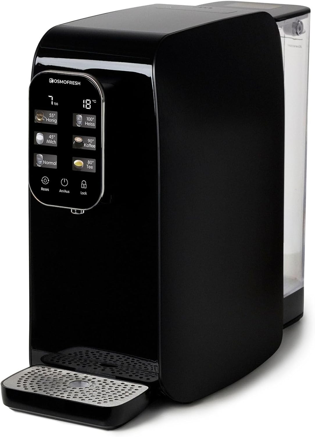 Osmoseanlage Quella Life ohne Wasseranschluss, Black Edition
