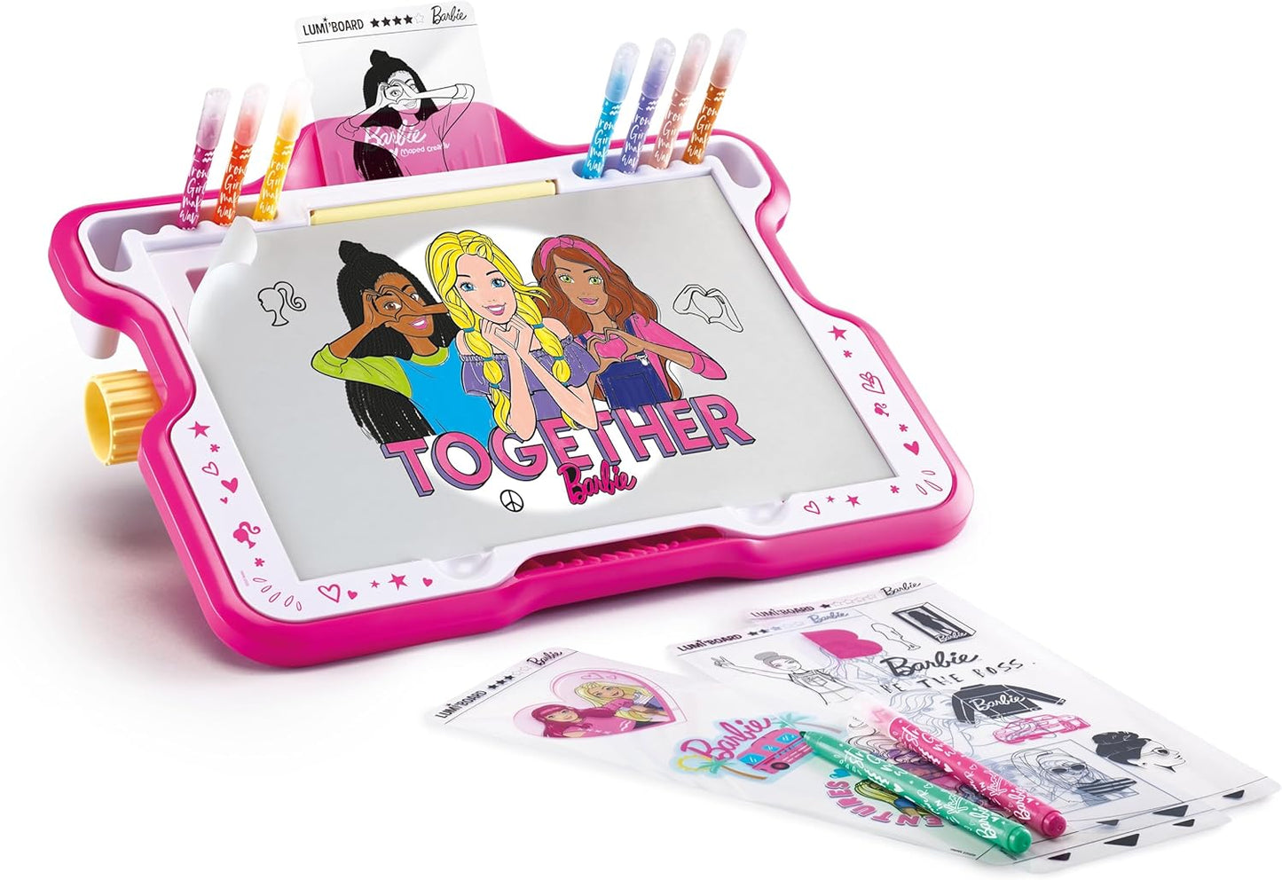 Leuchttisch LUMI'BOARD Barbie, [ZUSAMMENSETZUNG: Kreativ, Spiel, Barbie-Thema]