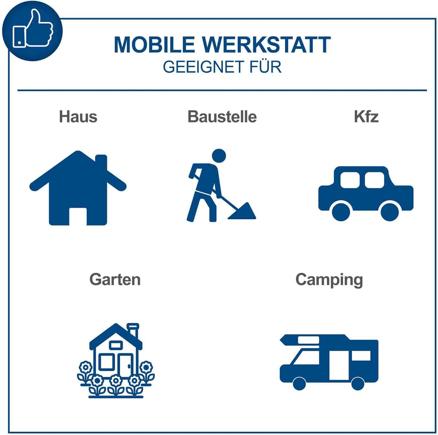 97-teiliges Werkzeugkoffer-Set WZK120