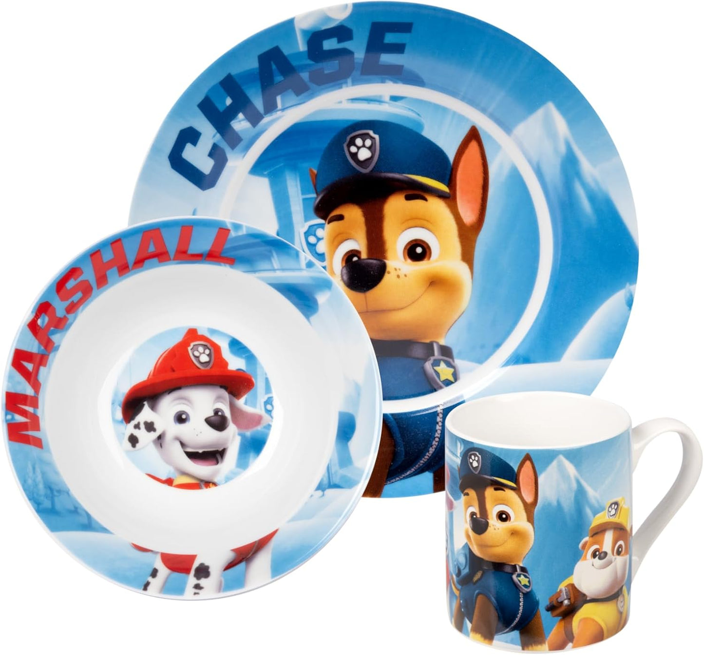 3-teilige Paw Patrol Frühstücksset