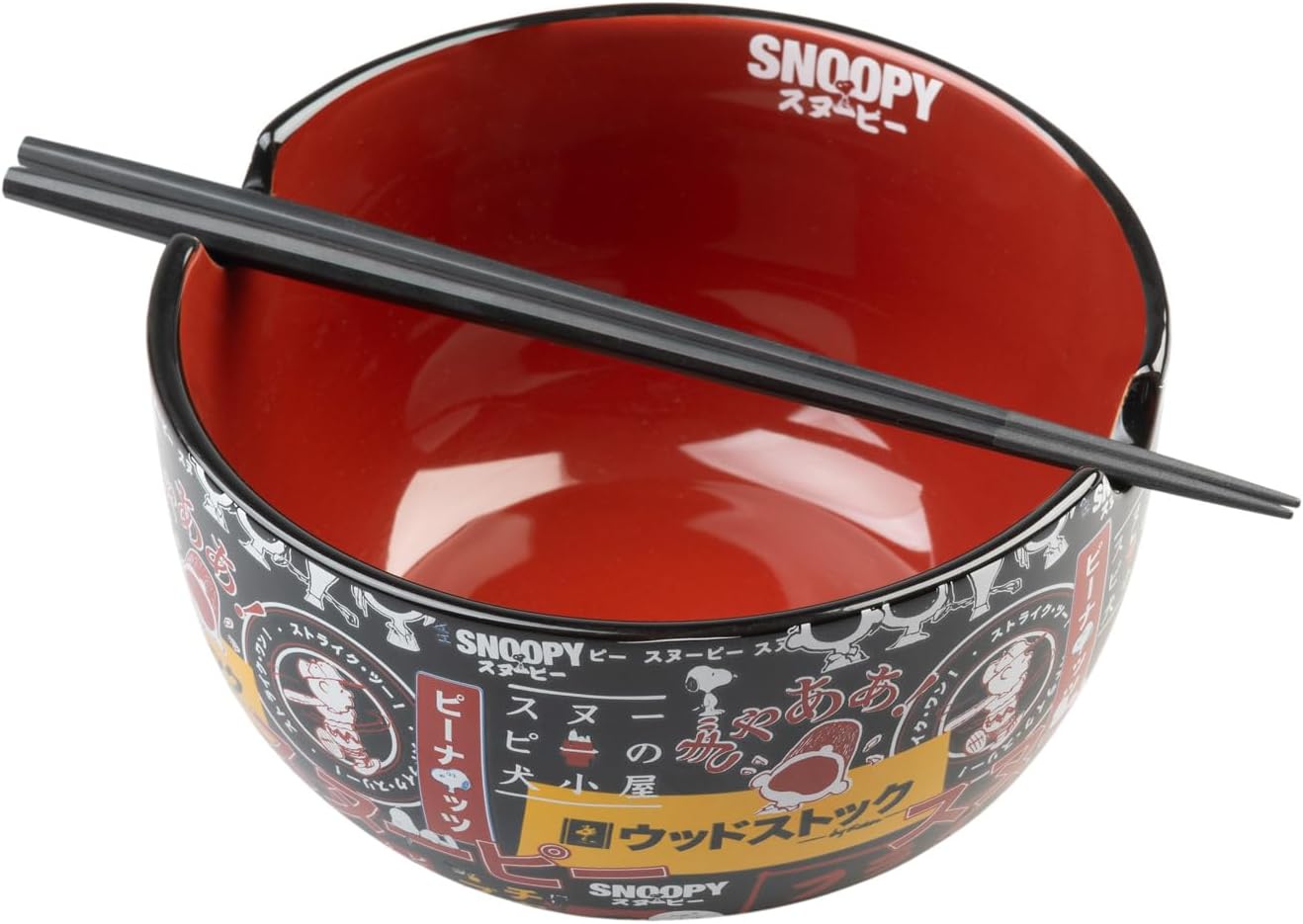 Ramen Bowl Schüssel mit Stäbchen