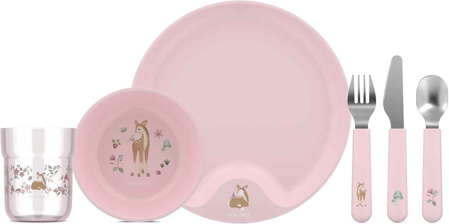 6-teiliges Kindergeschirr-Set, Fairy Garden
