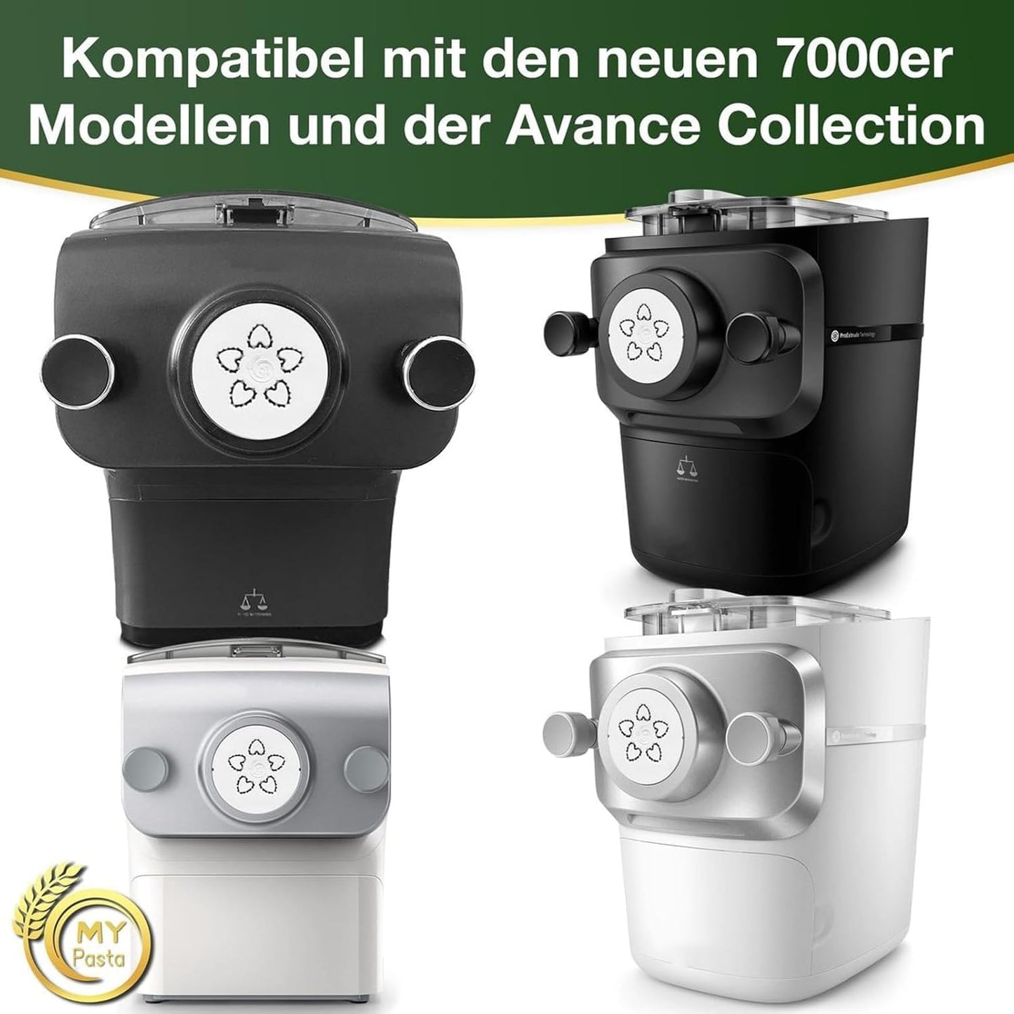 Herz Rigati Nudelmaschinen-Scheibenmatrize für Philips 7000, Herz Rigati