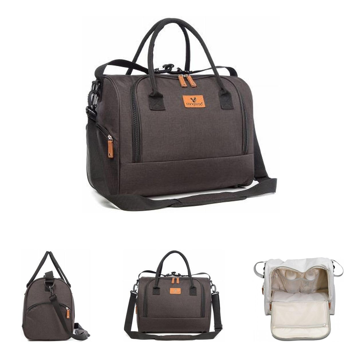 Wickeltasche Jossie, Schwarz
