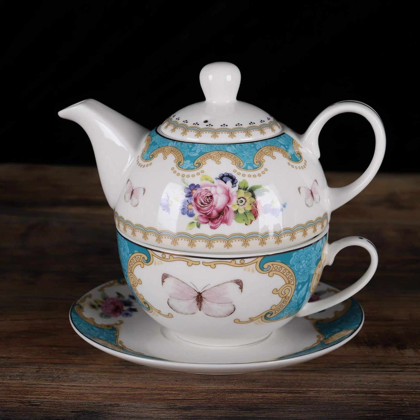 Vintage-Teekannenset, Tea For One