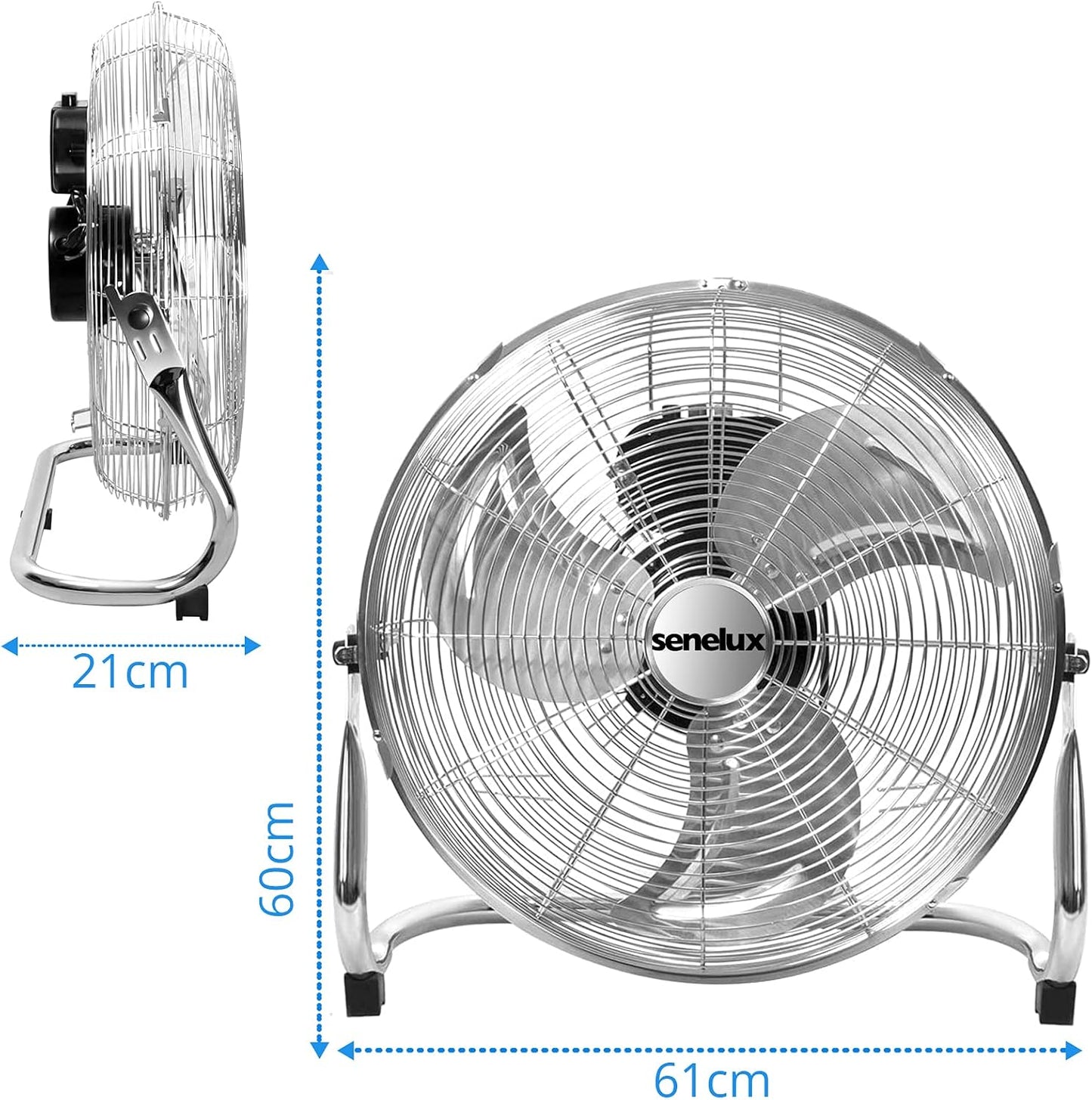 Tragbarer Bodenventilator