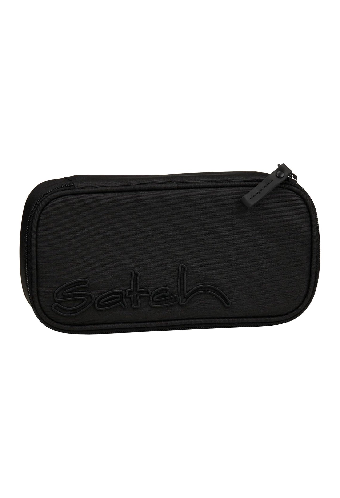 Schlamperbox mit Trenn- und Reissverschlussfach, Nordic Black - Schwarz