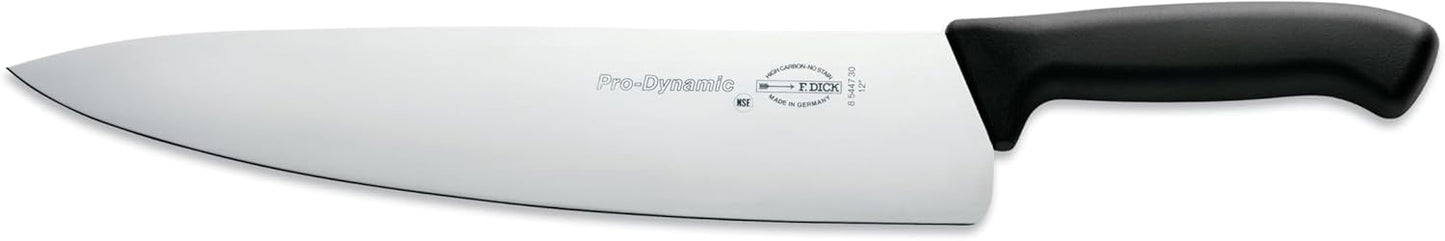 ProDynamic Kochmesser, Schwarz 30 cm