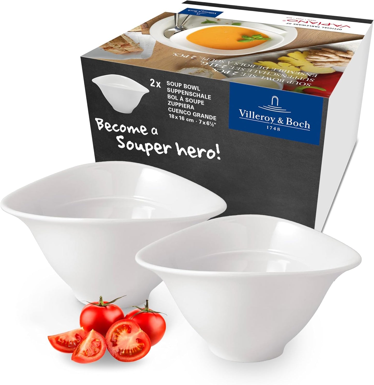 2-teiliges Suppenschalen-Set Vapiano, 2-tlg. Suppenschale Single