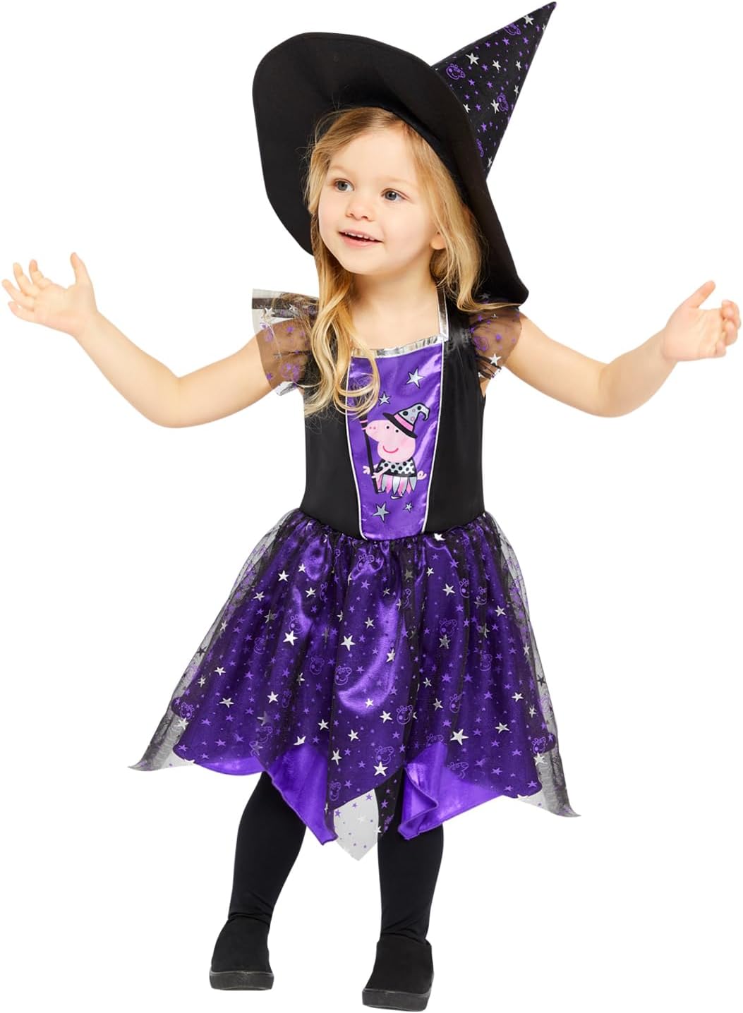 Baby Kostüm Peppa Lila Kleid Alter 12-24 Monate, 92