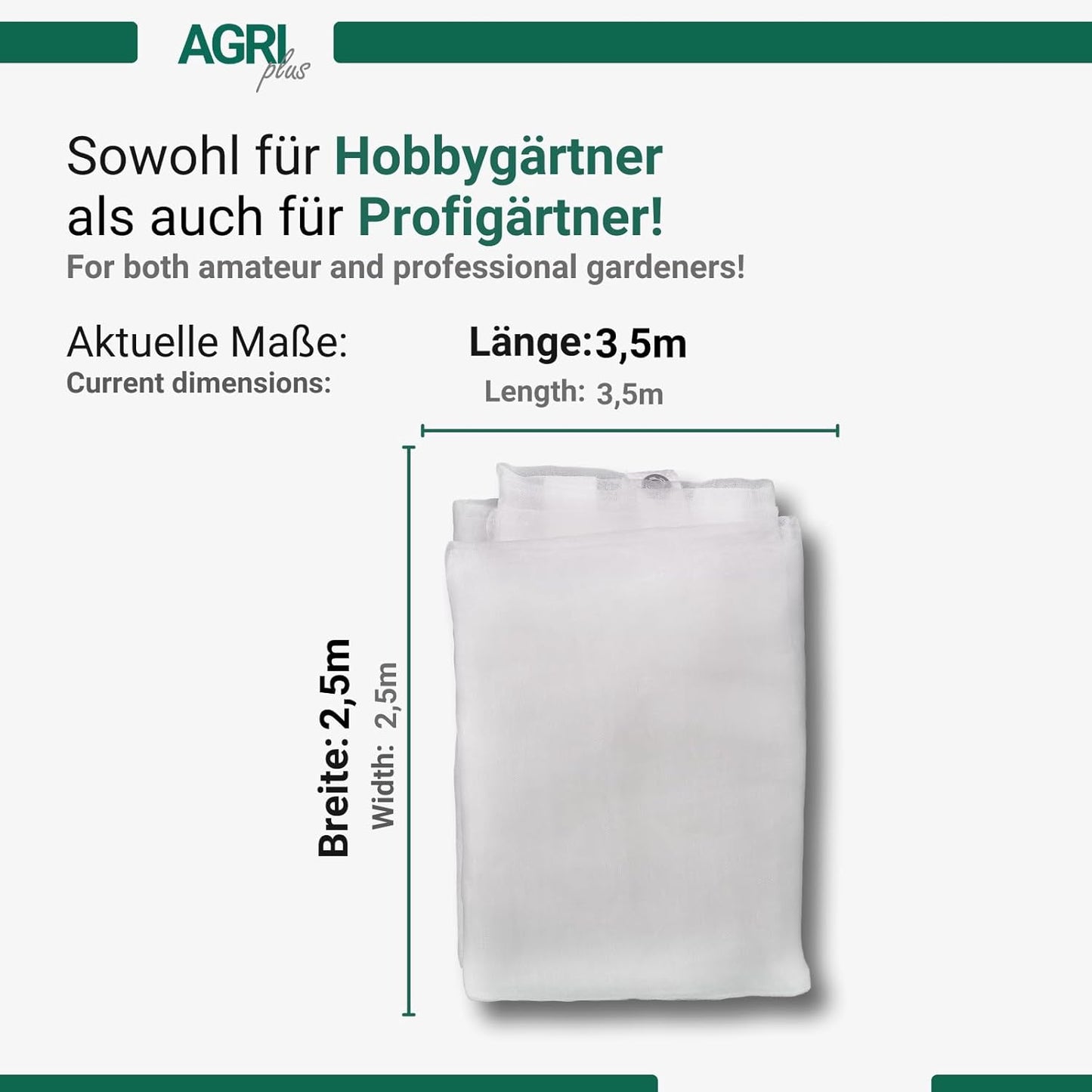 Universalnetz für Sandkasten, Pool & Teich, 2.5 x 3.5 m, 2,5 x 3,5 m